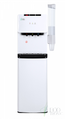 Кулер напольный с нижней загрузкой бутыли Ecotronic K41-LXE  электронное охлаждение, бело-черный