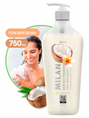 Гель для душа Milana с маслом кокоса 750 мл